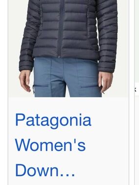 Patagonia Women's Puffer Jacket - Navy